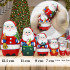 Santa Claus Nesting Dolls Set of 6 pcs - Russian Christmas Nesting Dolls