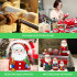 Santa Claus Nesting Dolls Set of 6 pcs - Russian Christmas Nesting Dolls