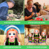 Collection «Belarusian Folk Costumes»: Matryoshka Domachevo Attire, 6-in-1