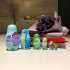 Dinosaur Nesting Dolls 6-Piece Set