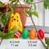 Chicken Nesting Dolls - Hen with Eggs Easter Decorations - Chicken Gifts for Chicken Lovers