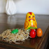 Chicken Nesting Dolls - Hen with Eggs Easter Decorations - Chicken Gifts for Chicken Lovers