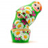 Russian Nesting Dolls Set of 7 pcs - Matryoshka Dolls in Summer Dress with Chamomile Flower Decorations