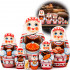 Russian Nesting Dolls Set of 7 pcs - Matryoshka Dolls in Slavic Clothing - Slavic Decor