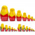 Russian Dolls in Sarafan Dress