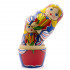 Matreshka Dolls Dutch National Costume Set 7 pcs - Wooden Matryoshka in Holland Folk Dress