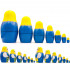 Matryoshka in Swedish National Costume