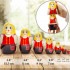 Handmade Matryoshka Nesting Dolls in Finnish Traditional Costume Munsala Set of 7 pcs