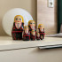Scandinavian Matryoshka Doll