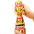 Nesting Dolls in Sarafan Dress with Folk Ornaments and Apples, Pears and Red Currant Set of 7 pcs