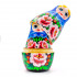 Handmade Nesting Dolls in a Sundress With Roses - Set of 7 Pcs