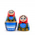 Polish Nesting Dolls Set of 7 pcs - Matryoshka Dolls in Polish Costumes with Ornaments