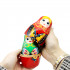 Butterflies Russian Nesting Dolls Set 7 pcs - Matryoshka Dolls with Butterfly Decorations