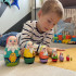 Matryoshka «Seven Dwarfs», Set of 7 pcs  - Hand Painted Dwarfs Nesting Dolls