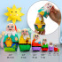 Matryoshka «Seven Dwarfs», Set of 7 pcs  - Hand Painted Dwarfs Nesting Dolls