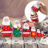 Santa Nesting Dolls Set of 7 pcs - Russian Dolls with Santa Claus Decoration