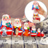 Wooden Christmas Nesting Dolls Set of 7 Pcs