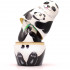 Panda Nesting Dolls – 7-Piece Montessori Toy Set – Handcrafted Wooden Pandas