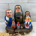 Happy Thanksgiving Russian Nesting Dolls Set of 7 pcs - Russian Dolls for Thanksgiving Decorations