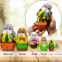 Easter Nesting Dolls Set 7 pcs - Russian Dolls Easter Bunny Decorations