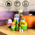 Easter Nesting Dolls Set 7 pcs - Russian Dolls Easter Bunny Decorations