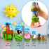 Farm Animals Set 7 pcs Wood Nesting Dolls - Pet Figurine Wooden Matryoshkas