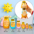 Owl Nesting Dolls Set of 7 pcs - Handcrafted Wooden Matryoshka