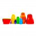 Wooden Nesting Rainbow Set of 7 pcs - Wooden Rainbow Stacking Dolls - Wooden Rainbow Gifts - Rainbow Decorations - Stacking Rainbow Matryoshka