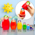 Rainbow Wooden Matryoshka