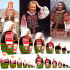 Collectible Series «Traditional Women's Costumes of Belarus»: Matryoshka «Kalinkovichi Costume», Set of 7