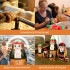 7pcs Polish Nesting Dolls Set - Handmade Russian Dolls in Traditional Polish Folk Krakow Attire with Ornament