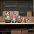 Nesting Dolls Pirates and Vikings - Matryoshka Stacking Dolls 7 Pcs