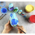 Personalized Dinosaur Nesting Dolls Custom Name, Set 7 pcs - First Birthday Gift Customized