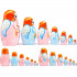 Angels Russian Nesting Dolls Set 7 Pcs - Guardian Angel Figurines - Angels Matryoshka Doll