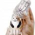 Black-and-White Animal Nesting Dolls Set of 7 - Black and White Decor