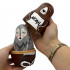 Personalized Wild Animal Matryoshka Set of 7 Pcs Hand-Painted - Custom Name Gift for Kids
