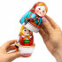 Russian Nesting Dolls Set 7 pcs - Wooden Russian Matryoshka Oldest Design - Handmade Folk Art Dolls