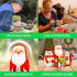 Christmas Nesting Dolls Set Santa Claus 7 Pcs