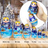 Christmas Russian Matryoshka Dolls Set 7 pcs - Christmas Russian Doll