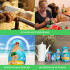 Surfing Beach Theme Nesting Dolls