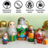 Puss in Boots Nesting Dolls Set of 7