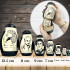 Russian Writers Nesting Dolls Set of 7