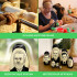 Great Russian Composers Nesting Dolls Set 7 pcs – Hand-Painted Wooden Matryoshka Gift