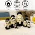 Great Russian Composers Nesting Dolls Set 7 pcs – Hand-Painted Wooden Matryoshka Gift