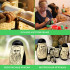 Set of Nesting Dolls with Russian Writers' Portraits 7 Pcs - Unique Gift for Literature Collectors