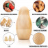 Lot of Blank Nesting Dolls of 10 Sets by 3 pcs - Wooden Dolls Unfinished