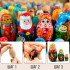 Lot of Blank Nesting Dolls of 10 Sets by 3 pcs - Wooden Dolls Unfinished