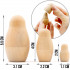 Unpainted Matryoshka Lot of 20 Sets by 3 pcs - Blank Nesting Dolls Unfinished