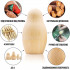 Unpainted Blank Russian Nesting Dolls Lot of 10 Sets by 4 pcs - DIY Blank Doll Wooden