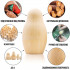 Unfinished Nesting Dolls Lot of 20 Sets by 4 pcs - Blank Nesting Dolls Unpainted - Wooden Craft Matryoshka Doll - DIY Gift